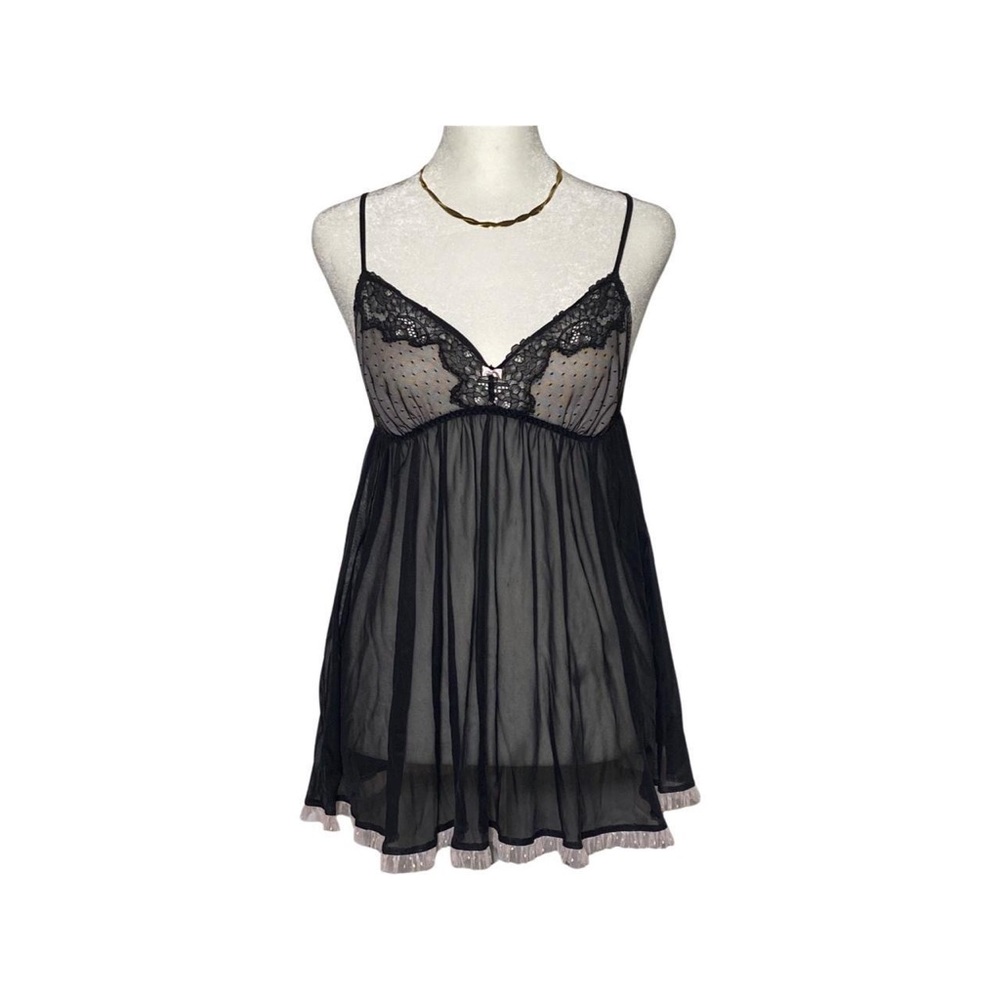 VICTORIA’S SECRET GOTHIC MESH Y2K BABYDOLL